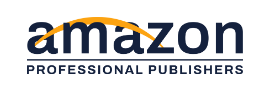 Logo of Amazon Professional Publishers, with Amazon logo font and reverse swoosh