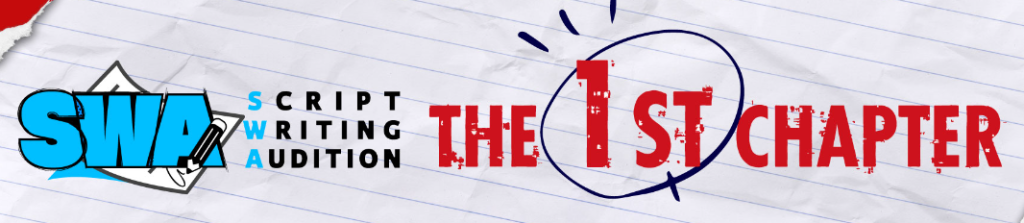 Header image: screenshot of banner for Script Writing Audition